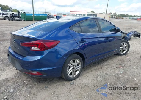 2019 Hyundai Elantra Sel z USA, uszkodzony, nr VIN 5NPD84LFXKH412532